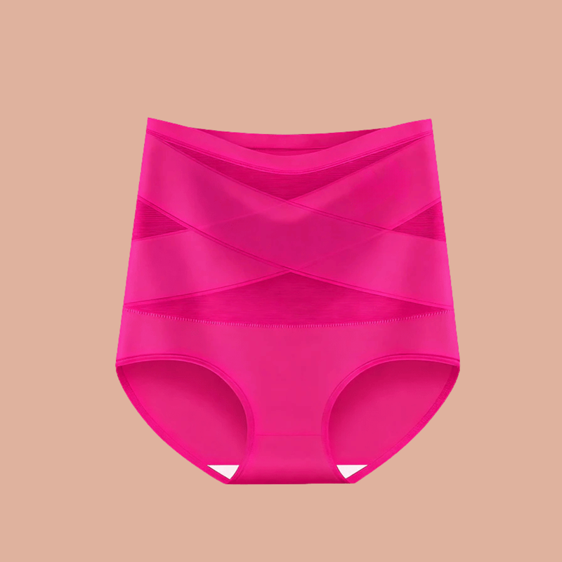 Velyforme® Shaping-Slip mit hohem Bund – Mühelos ein flacher Bauch in Rosa