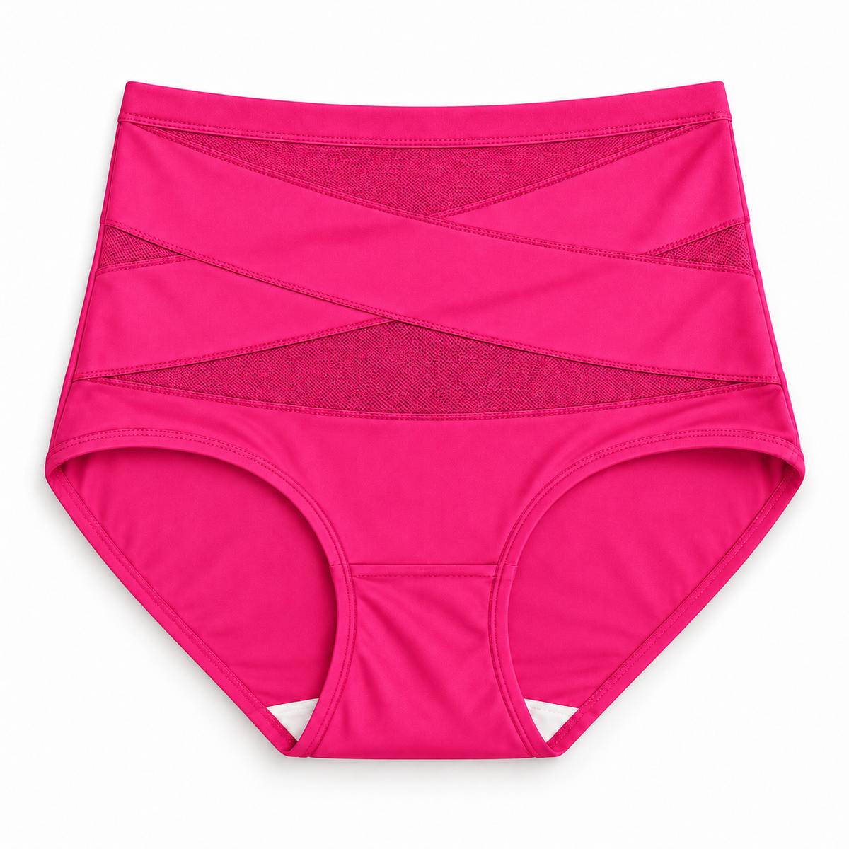 Velyforme Shaping-Slip mit X-Design in Rosa.